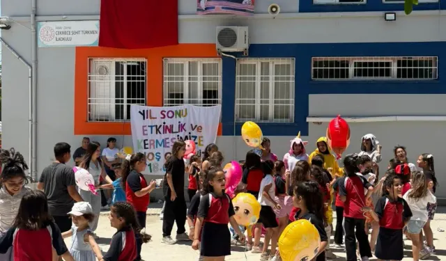 Defne’de Çekmece Şehit Türkmen İlkokulu Kermesine Yoğun İlgi