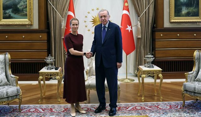 Cumhurbaşkanı Erdoğan, AB Yüksek Temsilcisi Kallas'ı kabul etti