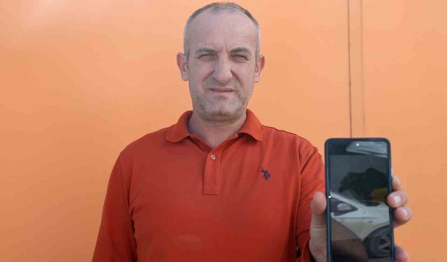 Devriye attığı esnada binaya çarpan yaralı şahini kurtardı