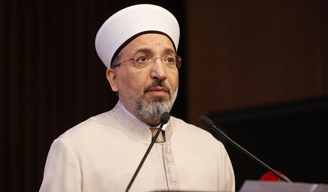 Diyanet İşleri Başkanı Arpaguş'tan muharrem ayı mesajı
