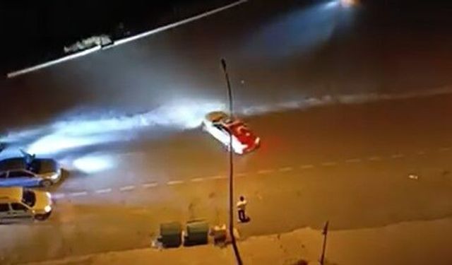 Kahramanmaraş'ta drift atan sürücüye 140 bin TL ceza