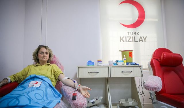 Kan bağışı duyarlılığı sayesinde hastaların hayatına dokunuyor