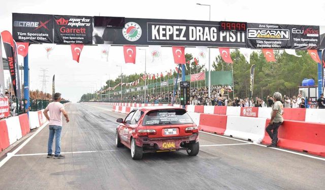 Kepez'de Otodrag heyecanı