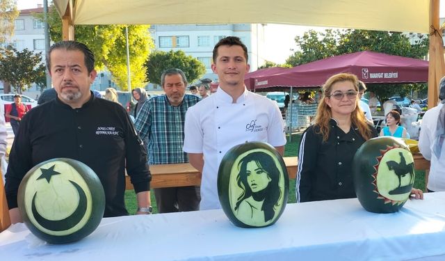 Manavgat'ta karpuz şenliği düzenlendi