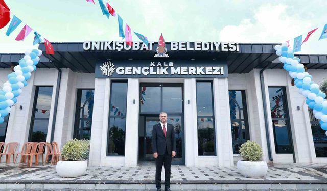 Onikişubat Belediyesi'nin Kale Gençlik Merkezi hizmete açıldı