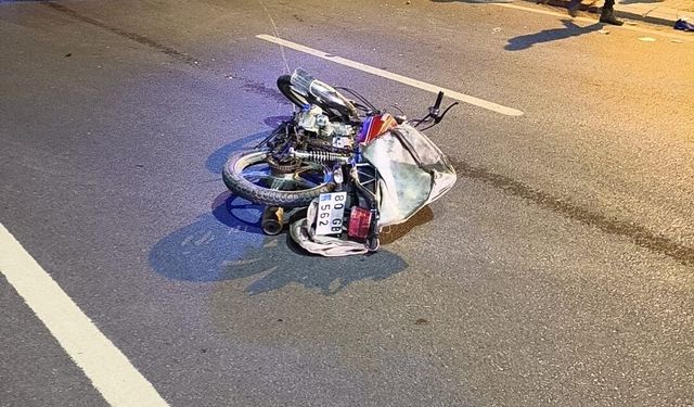 Osmaniye'de 2 motosikletin karıştığı kazada sürücüler yaralandı