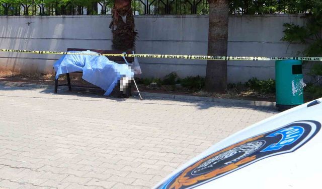 Otobüs durağındaki bankta ölü bulundu