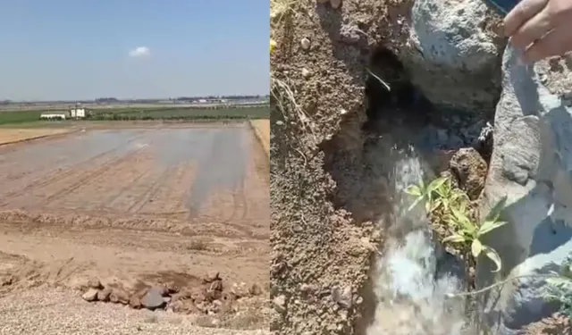 Reyhanlı'da Baraj Su Sızdırıyor ! Kimse Bir Şey Yapmıyor