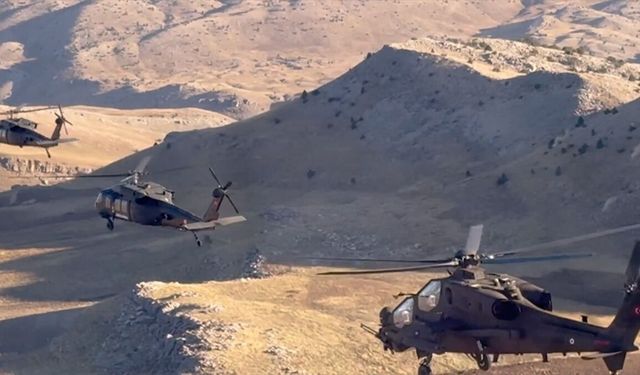 Terörden arındırılan bölgelerde 34 mağara, sığınak ve barınma alanı imha edildi