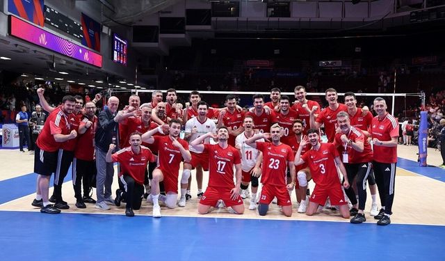A Milli Erkek Voleybol Takımı, Milletler Ligi'nde Ukrayna ile karşılaşacak