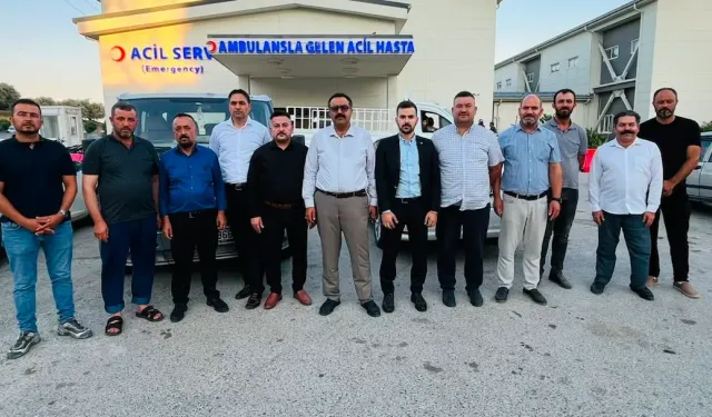 Anahtar Parti Hatay Teşkilatından Mehmet Kuşçu’ya Geçmiş Olsun Ziyareti