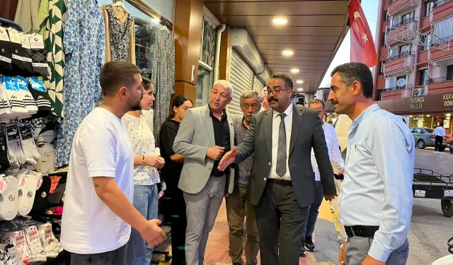 Anahtar Parti Hatay İl Başkanı Nazmi Kıymacı, Yayladağı’nda Esnafla Buluştu
