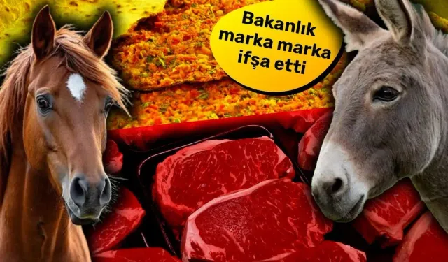 Tarım Bakanlığı İfşa Etti, At ve Eşek Eti Tespit Edildi!