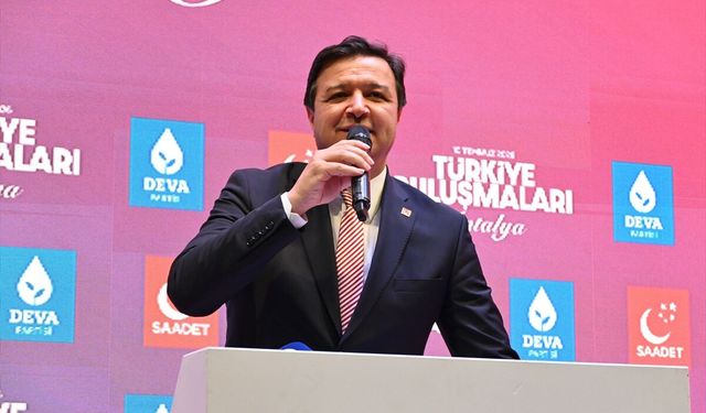 Babacan ve Arıkan, Antalya'da 'Türkiye Buluşmaları' programına katıldı