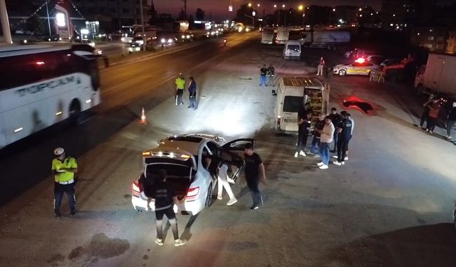 Belen ilçesinde asayiş ve trafik uygulaması yapıldı