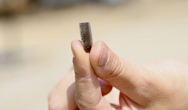 Çaltılar Höyük'teki kazıda bulunan 'Melos obsidyeni' denizaşırı ticaretin izlerini ortaya çıkardı