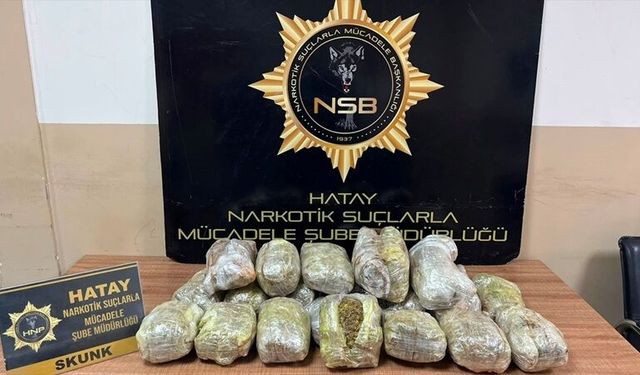 Hatay'da Nefes Kesen Operasyon: Kilolarca Uyuşturucu Ele Geçirildi