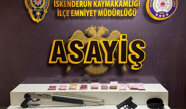 Hatay'da otomobil ve iş yerine silahla ateş açan kişi tutuklandı