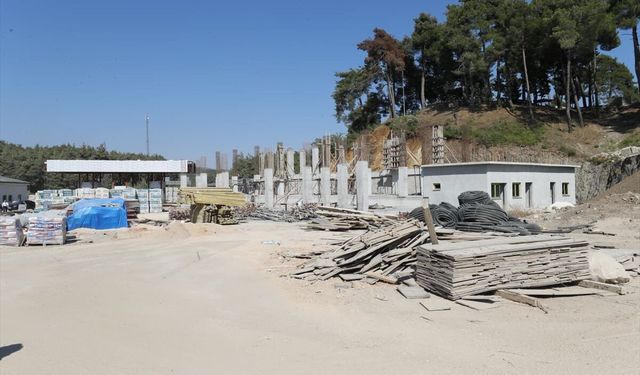 Hatay'daki 'Yayladağı Gümrük Kapısı Genişleme ve Modernizasyon Projesi' sürüyor