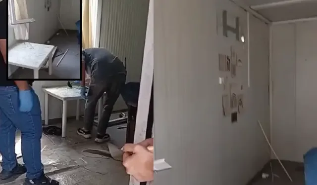 Konteynerlerde Vatandaşa Verilmeyen Eşyaları Hırsızlar Çaldı!
