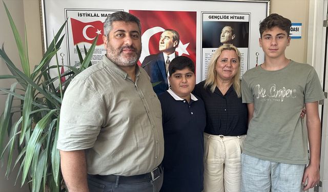 LGS sınavında tam puan alan Emir Nur doktor olmak istiyor