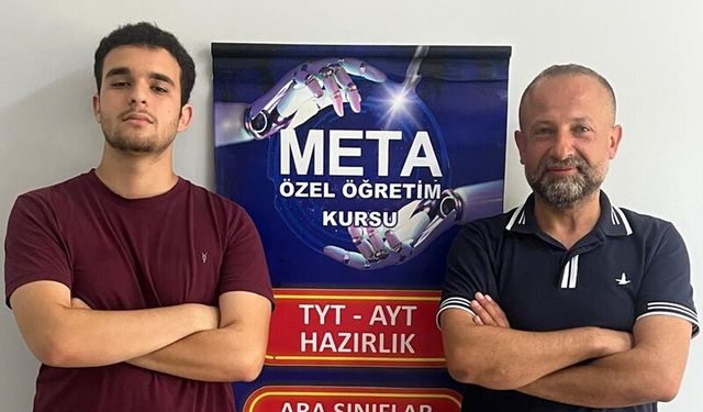Meta Kurs Merkezi Öğrencisi Alican’dan YKS’de Türkiye Derecesi