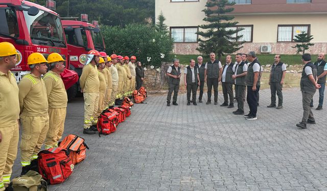 Orman Genel Müdür Yardımcısı Kenan Akduman Mersin'de incelemelerde bulundu