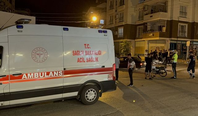 Osmaniye'de otomobil ile çarpışan motosikletin sürücüsü yaralandı