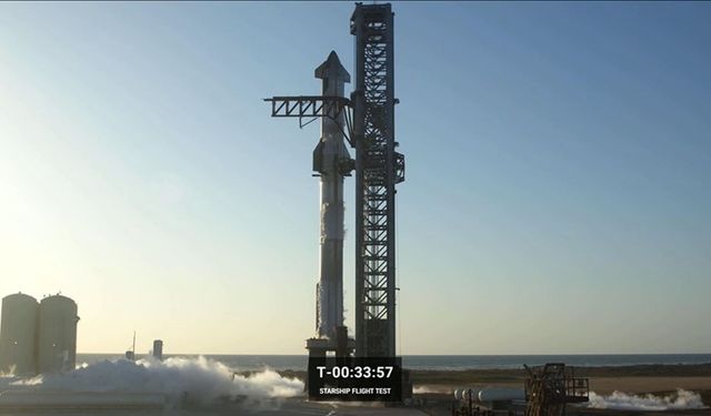 SpaceX'in Starship roketinin 13. test uçuşu, motorlardan bazılarının çalışmaması nedeniyle iptal edildi