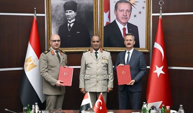 Türkiye ile Mısır arasında savunma sanayisi alanında niyet mektubu imzalandı