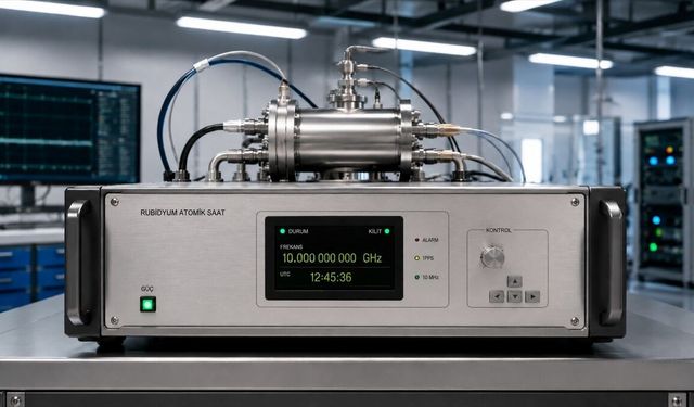 Türkiye'nin yerli atomik saati uzaya fırlatıldı