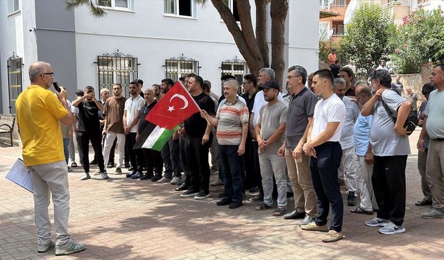 Alanya'dan Gazze'ye ulaşmak için yola çıkan Filistin Konvoyu'na destek