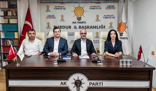 Burdur'da AK Parti'nin kuruluşunun 25. yıl dönümüne ilişkin açıklama