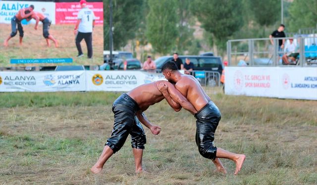 Gökbel Yaylası Yağlı Güreşleri'nde başpehlivanlığı Enes Doğan kazandı