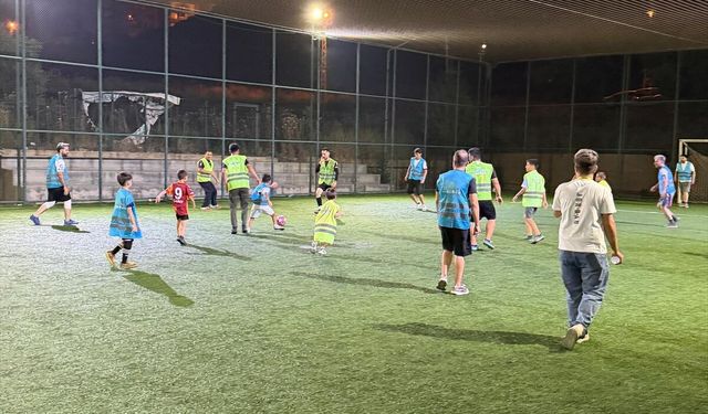 Hatay’da Babalar ve Çocukları Aynı Sahada Buluştu