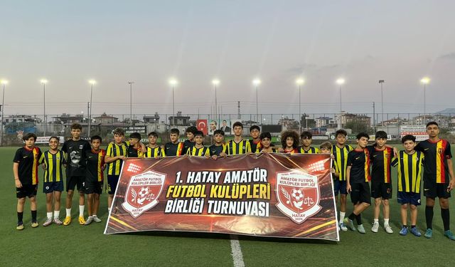 Hatay’da U14 Turnuvası Heyecanı Başlıyor: 8 Takım Sahaya Çıkacak
