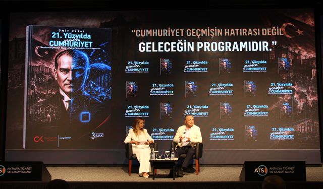 Muratpaşa Belediye Başkanı Ümit Uysal, kitabının tanıtımında konuştu: