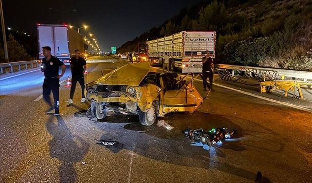 Payas-İskenderun Otoyolu’nda Feci Kaza: 1 Ölü, 4 Yaralı