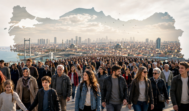 TÜİK Açıkladı: Türkiye’nin Nüfusu 86 Milyon 320 Bini Geçti