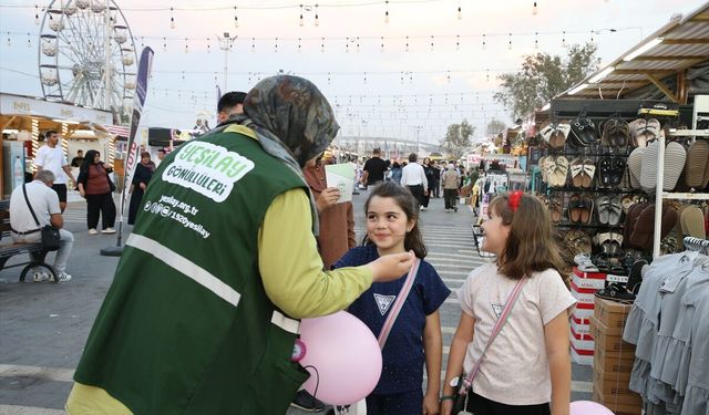Yeşilay Kahramanmaraş Şubesi, Ağustos Fuarı'nı bilinçlendirme platformuna dönüştürdü