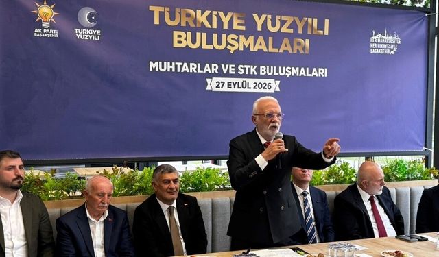 AK Parti Genel Başkanvekili Elitaş: Cumhurbaşkanımızın Birleşmiş Milletler'de yaptığı konuşma olağanüstü bir konuşmaydı