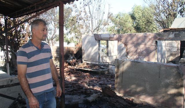 Antalya Serik'teki yangında oluşan hasarın boyutu inceleniyor