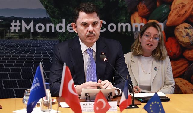 Bakan Kurum, Fransa Kalkınma Ajansı'yla Türkiye'de müsilajla mücadele projesi geliştireceklerini bildirdi