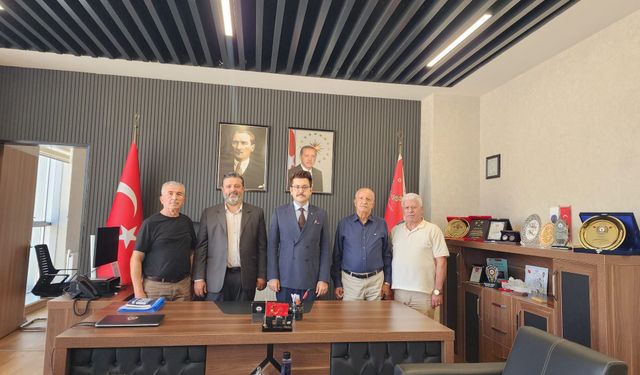 Defne İlçe Emniyet Müdürü Mavi’ye Hayırlı Olsun Ziyareti!