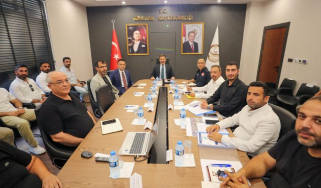 Kırıkhan'da Rezerv Alanları İle Yeni Gelişme: Toplantının Detayları Açıklandı!