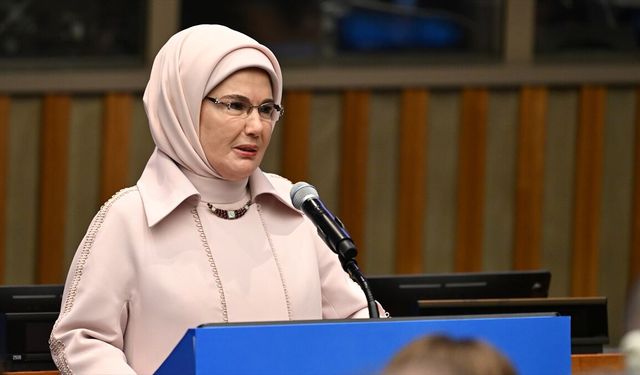Emine Erdoğan: İklim krizinin karşısında dünyamızı korumak, sınırları aşan bir dayanışmayı gerekli kılıyor