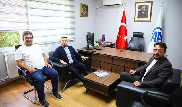 Fatih Mehmet Kocaispir'den AA Adana Bölge Müdürlüğüne ziyaret