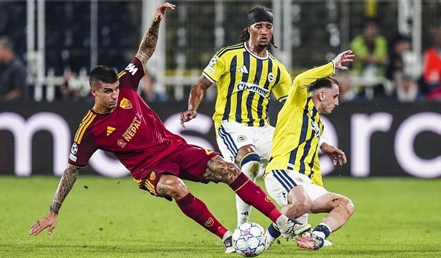 Fenerbahçe, Roma ile berabere kaldı