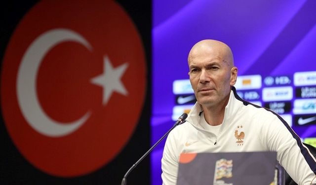 Fransa Milli Takımı Teknik Direktörü Zinedine Zidane: Türkiye çok iyi bir takım