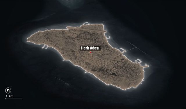 İran basını: Basra Körfezi'ndeki Hark Adası çevresinden patlama sesleri duyuldu